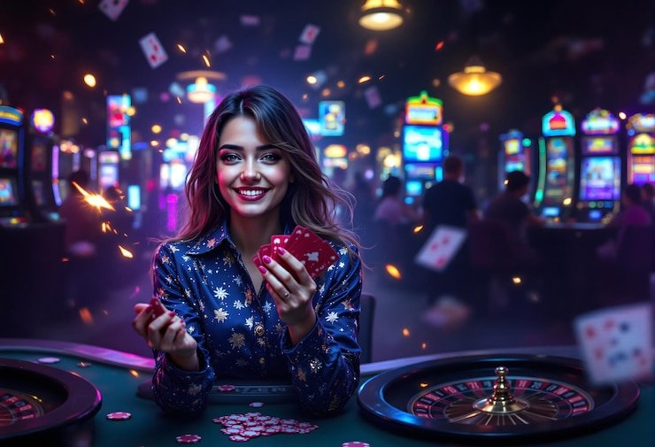 Pengguna menggunakan aplikasi mesinkoin di smartphone untuk melakukan deposit mudah